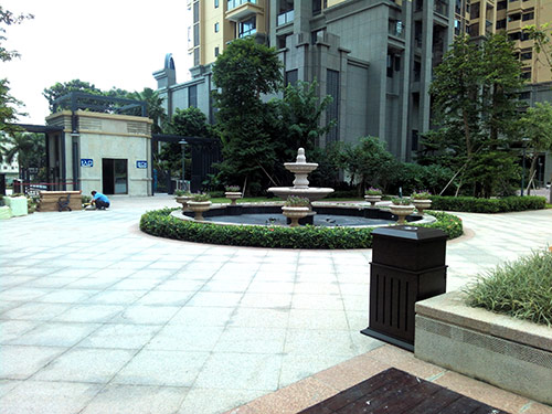 欣方圳高檔園林垃圾桶打造高品質生活