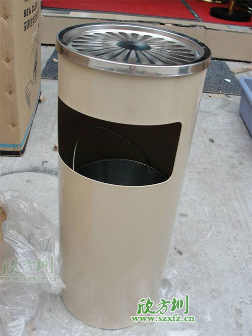 欣方圳菊花格商場垃圾桶，好產品在哪都受歡迎