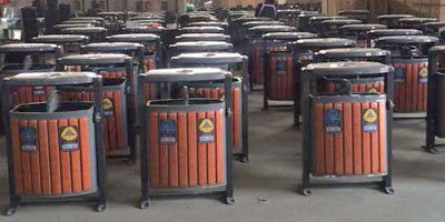 塑木果殼箱批量生產圖