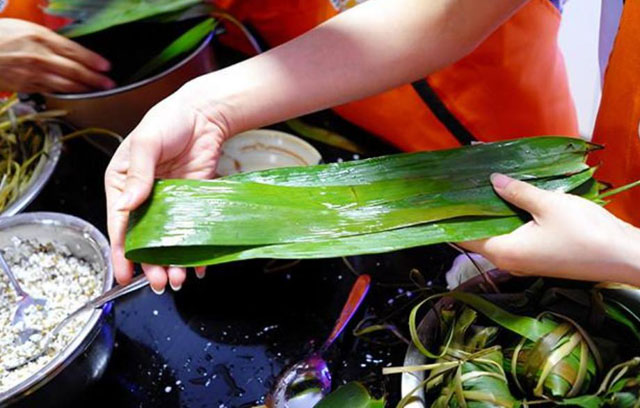 端午將至粽葉屬于什么垃圾可扔廚余垃圾桶嗎？